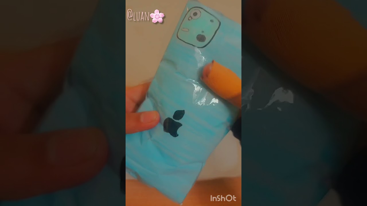🌸iphone squishy paper DIY🌸#iphone #diy #paper #squishy #unboxing 🌸