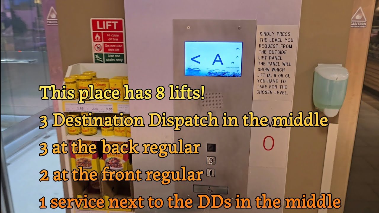 IMEM destination dispatch lifts and more @ Welbee's Supermarket in Santa Venera Malta (MT)