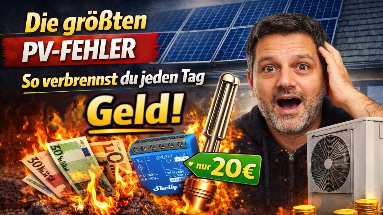 ⚠️ Solarstrom speichern statt verschenken! So habe ich meinen Verbrauch auf 0 gebracht