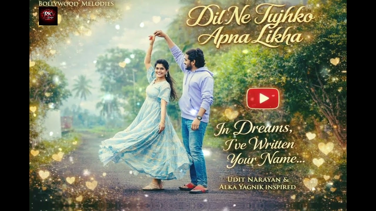 💞Dil Ne Tujhko Apna Likha, Romantic ❤️ Love song Heart' Touching song 💞