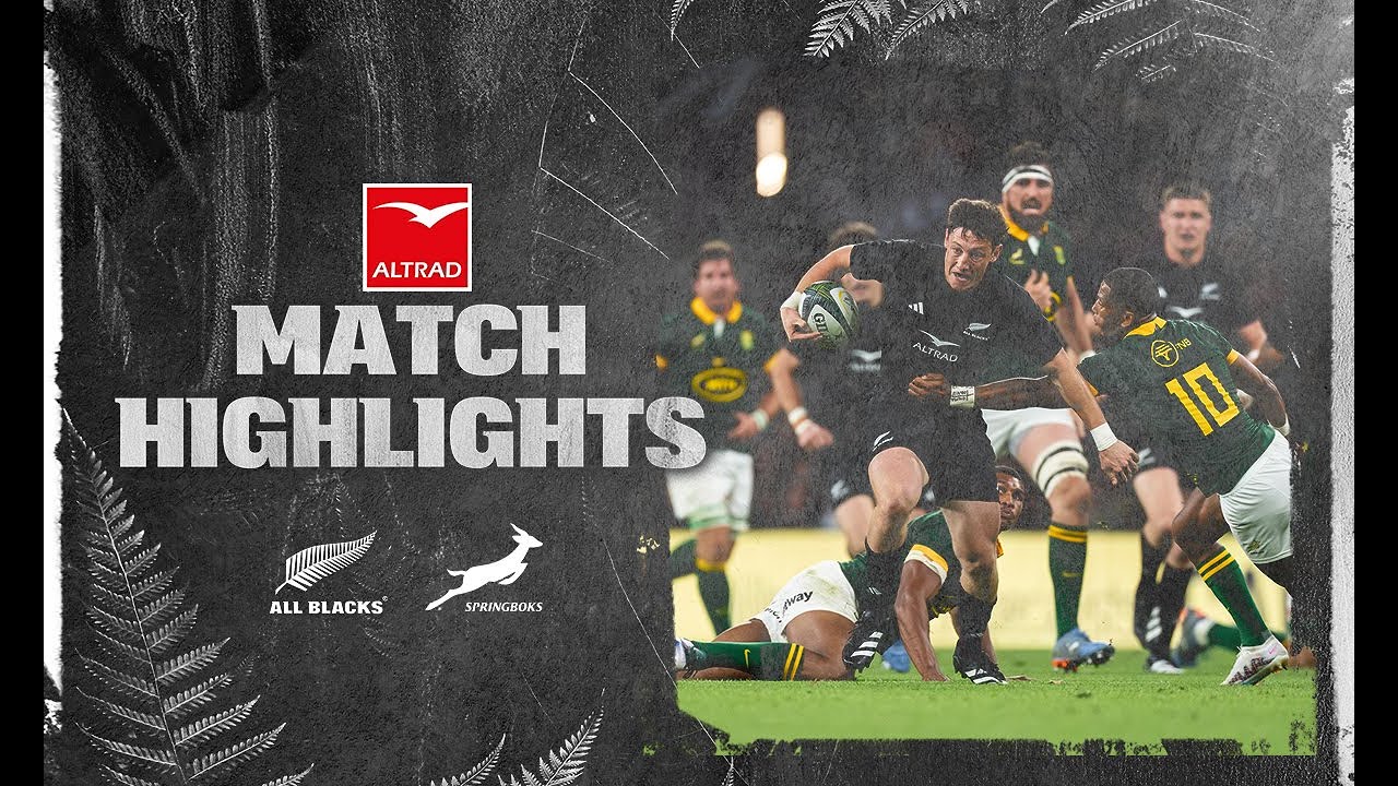 HIGHLIGHTS | All Blacks v South Africa 2023 (Twickenham)