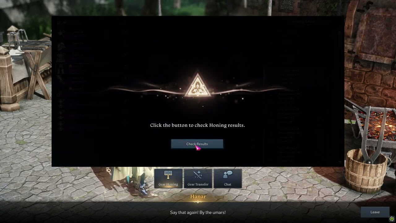LOST ARK fail honing