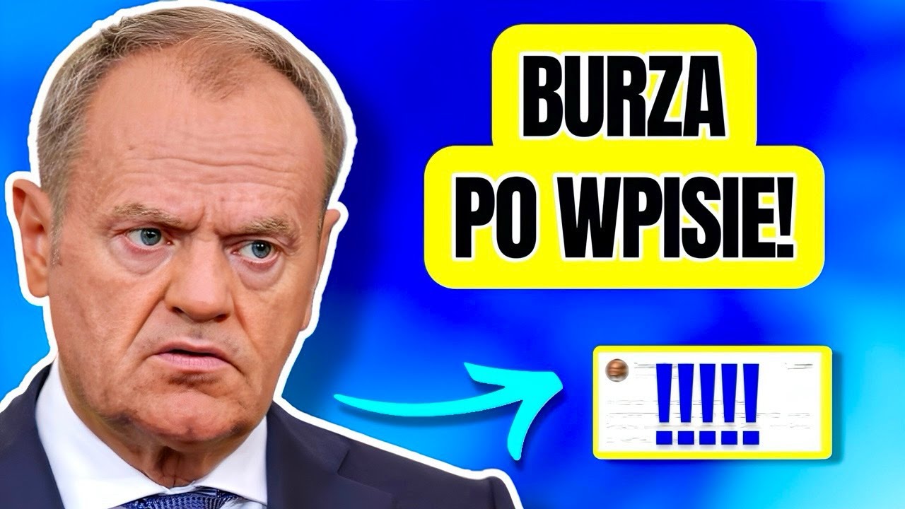 NOWY WPIS TUSKA ZSZOKOWAŁ SIEĆ!
