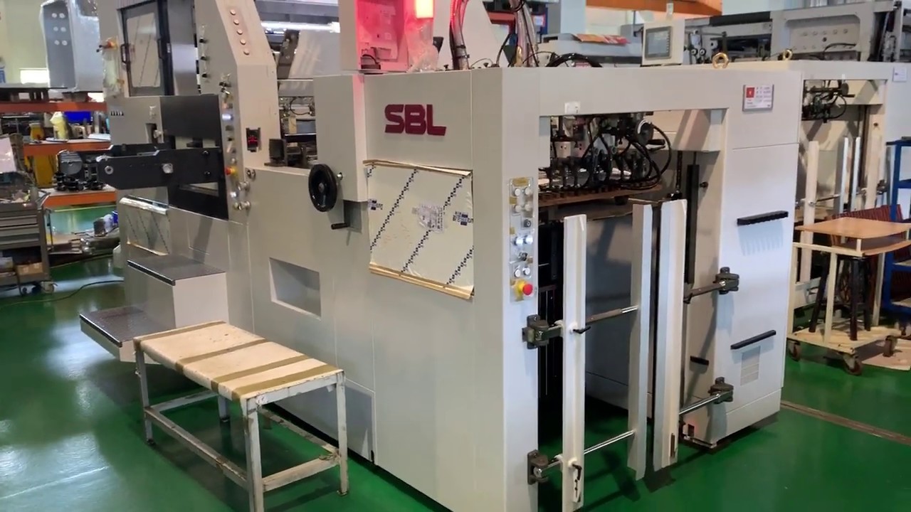 SBL-820EF Automatic Foil Stamping and Die Cutting Platen