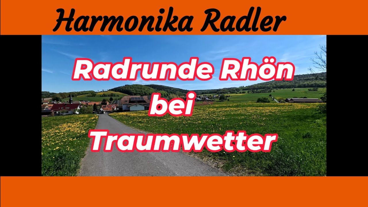 Rad Rhön-Runde bei Traumwetter im Frühling