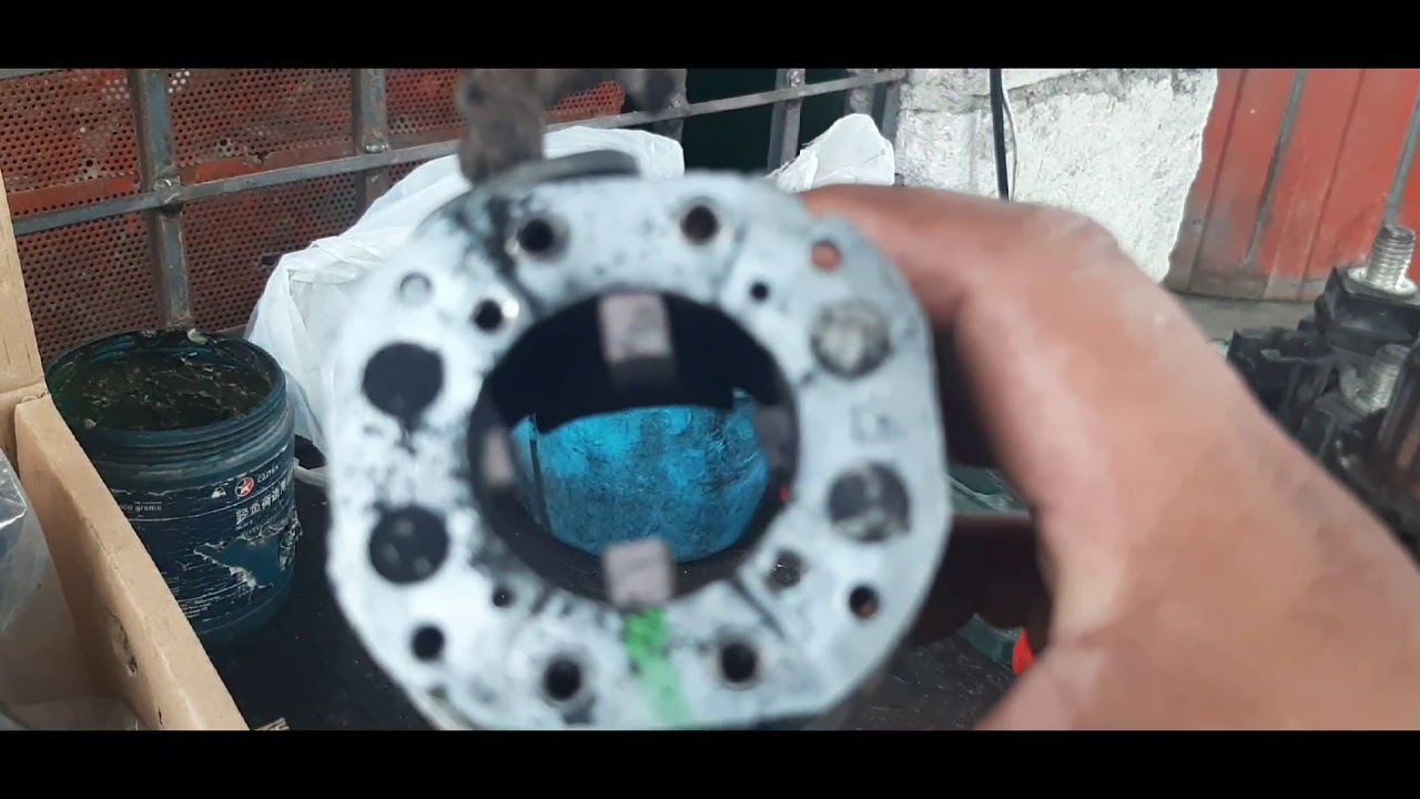 Starter,Change Carbon brush, Toyota Altis