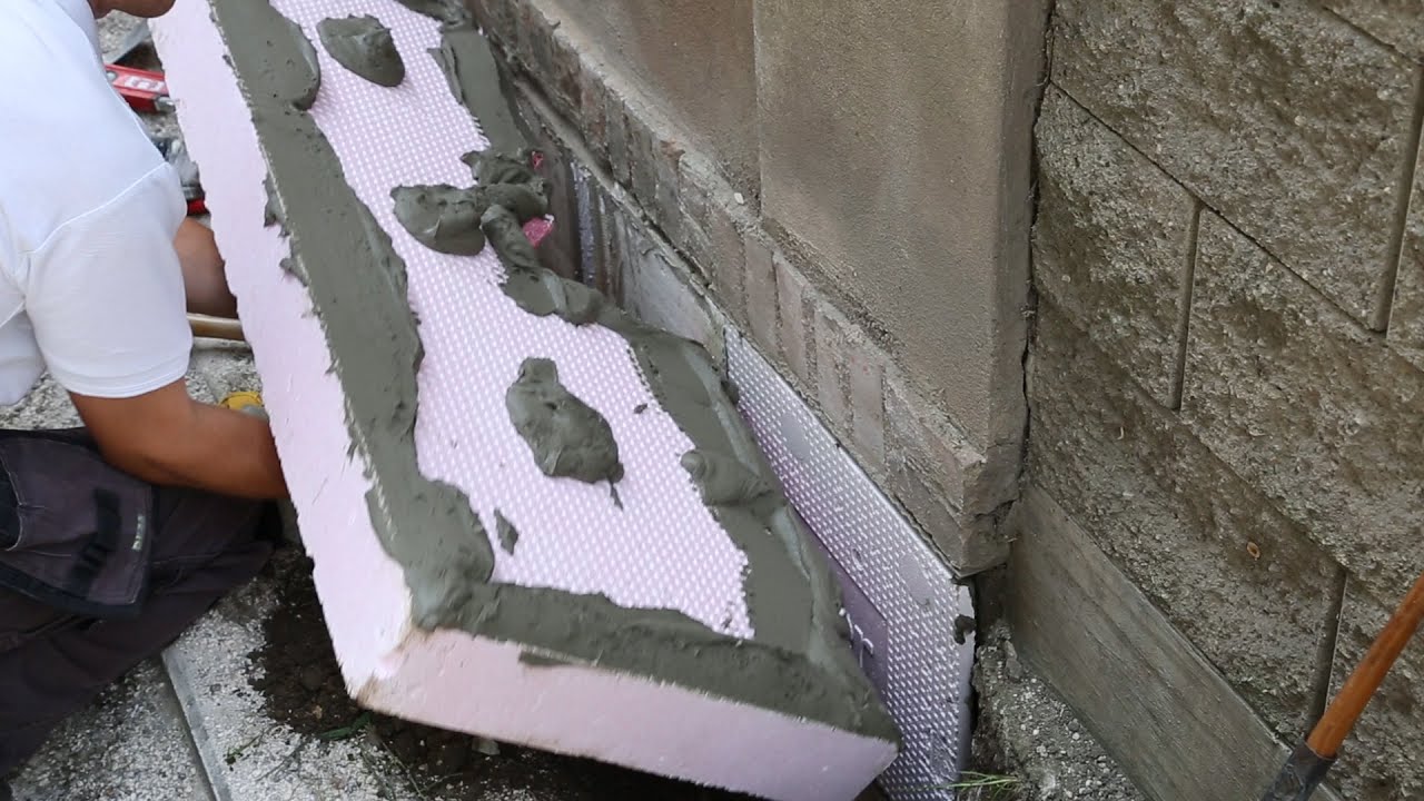 Zateplení soklu polystyrenem ISOVER EPS SOKL 3000