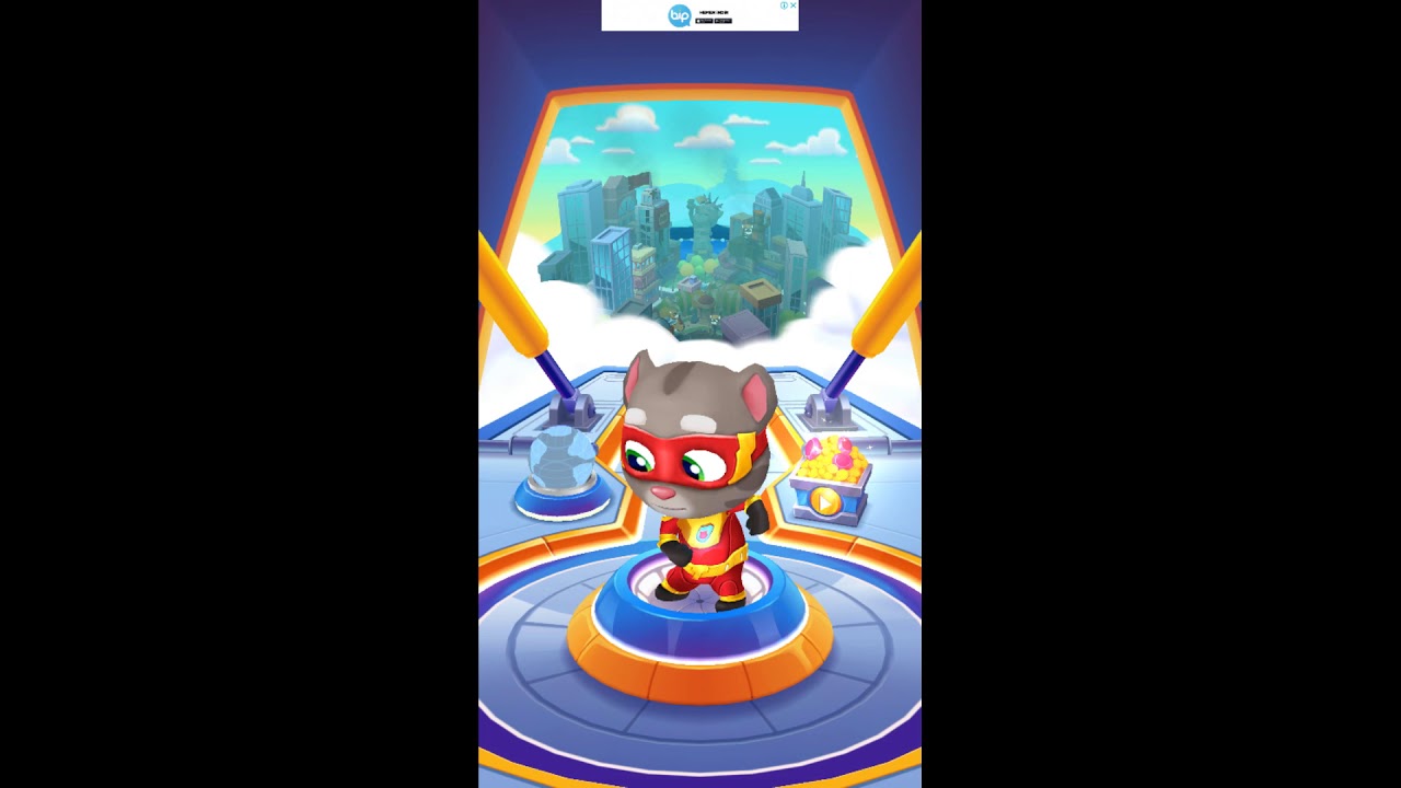 TALKING TOM HERO DASH ANDROID GAMEPLAY AND WALKTHROUGH PART 1! SUPER TOM!