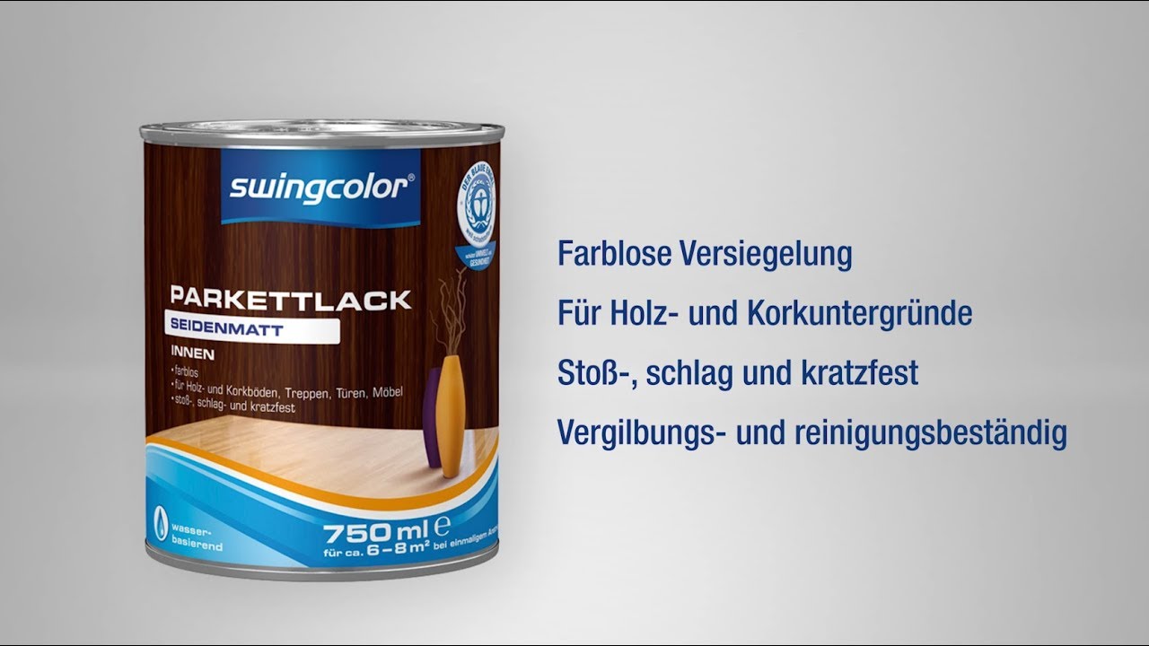 Der Parkettlack von swingcolor | BAUHAUS