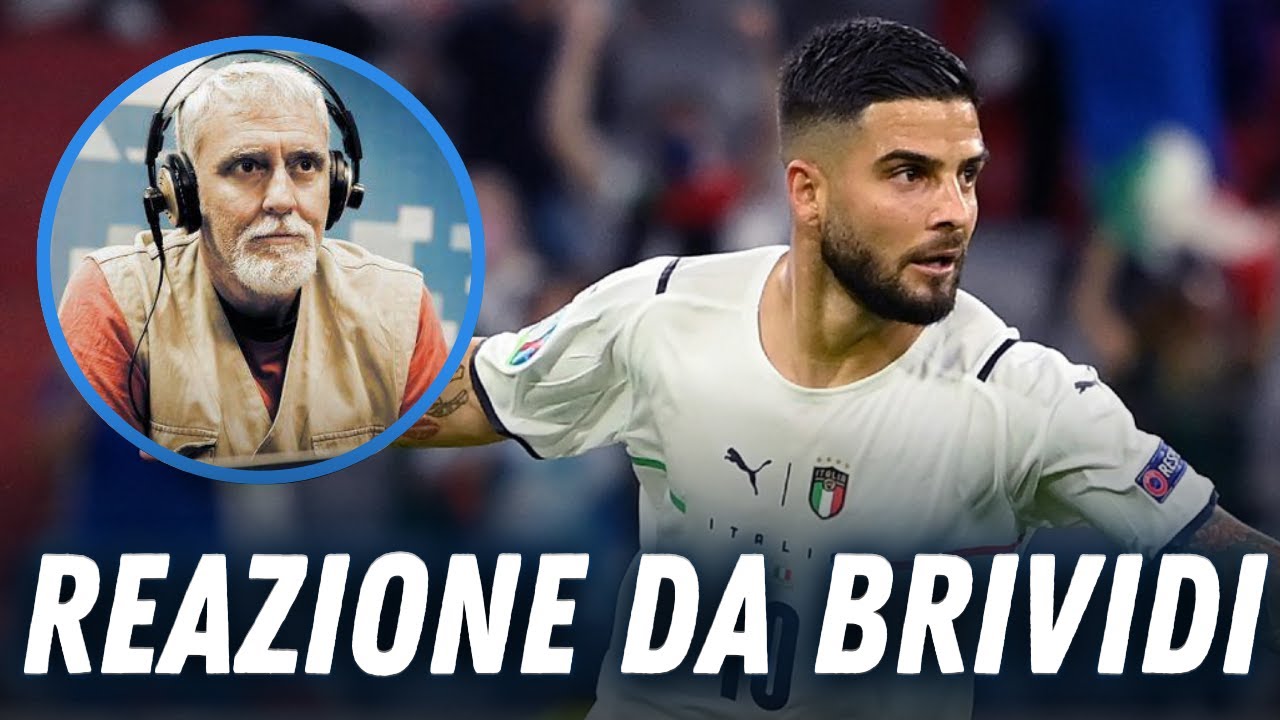 REPICE impazzisce al GOL di INSIGNE in BELGIO ITALIA 1-2