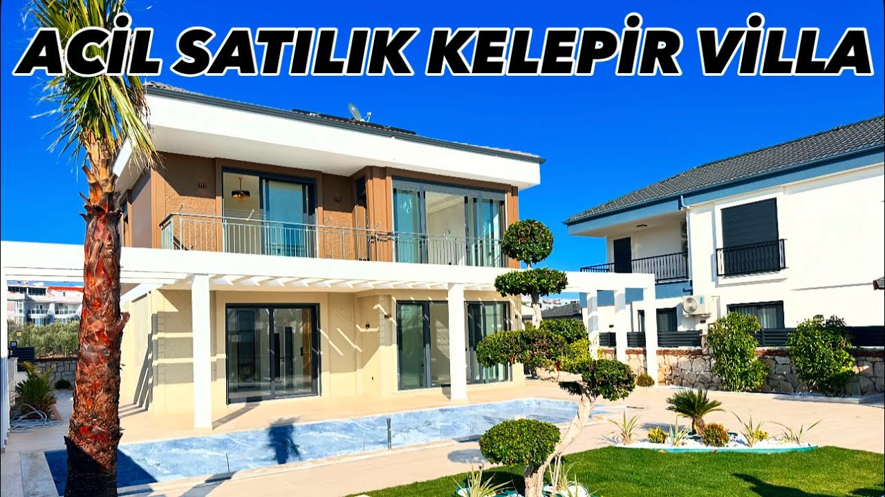 DİDİM’DE ACİL SATILIK KELEPİR VİLLA 500 m2 ARSA İÇERİSİNDE. 