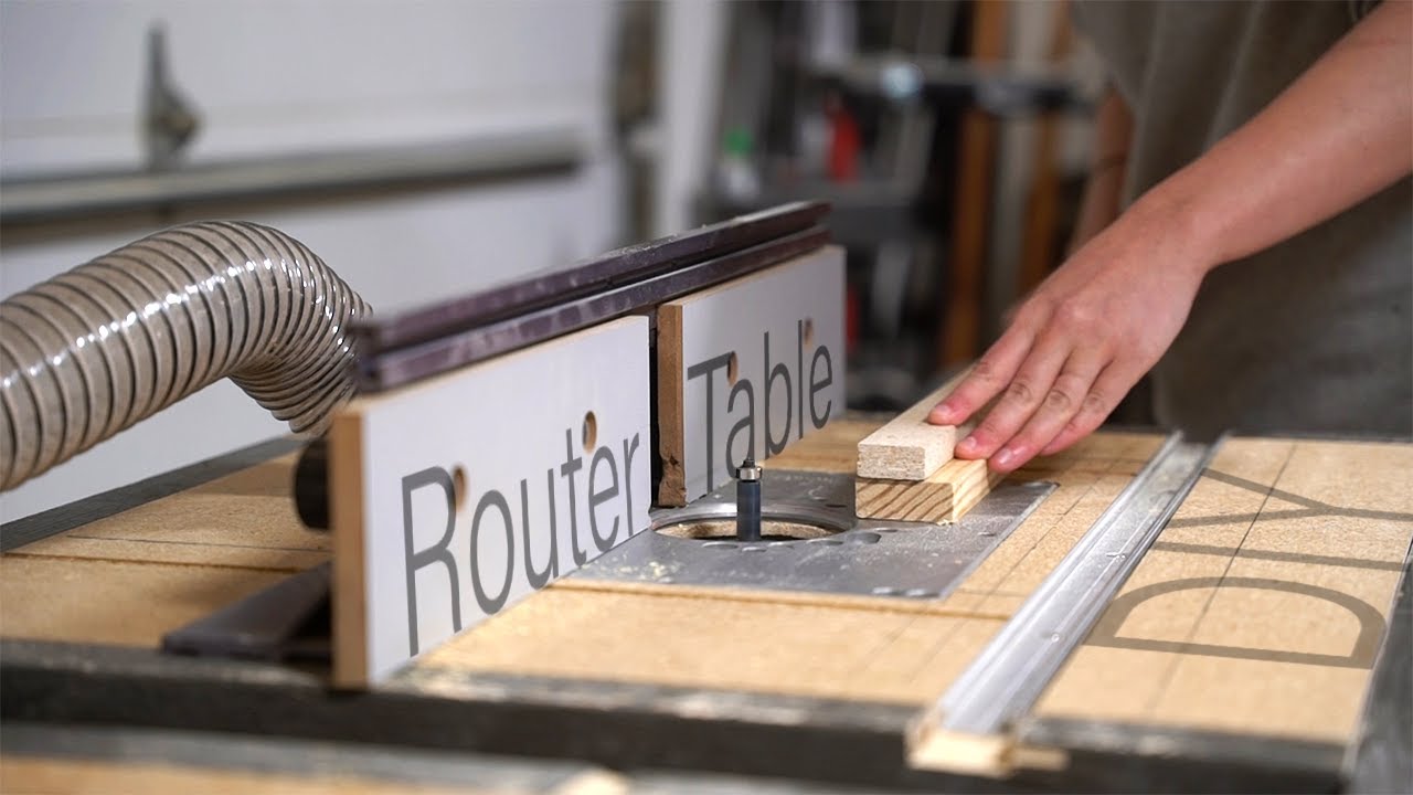 DIY Router Table with Inserts - HW|Designs