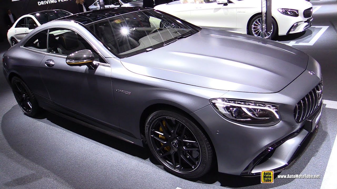 2018 Mercedes AMG S63 4Matic+ Coupe Yellow Night Edition - Walkaround - 2017 Frankfurt Auto Show