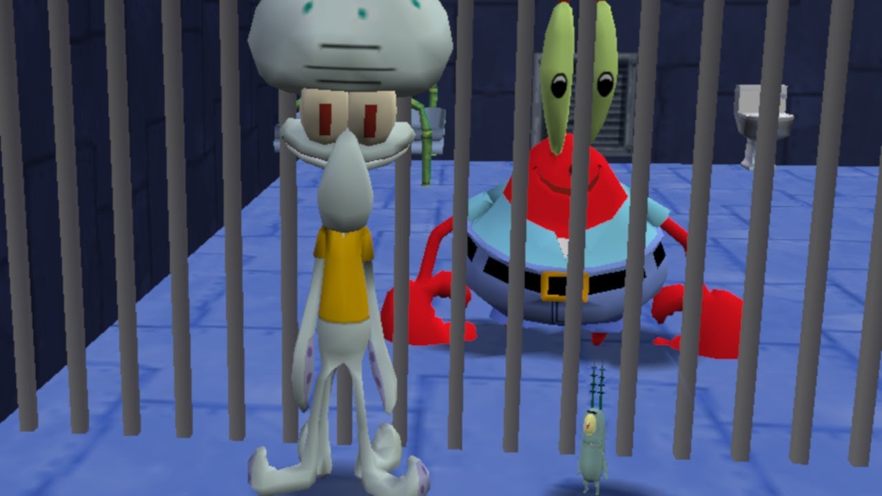 The Simpsons Hit & Run - Annoy Squidward Level 2 Mission 5