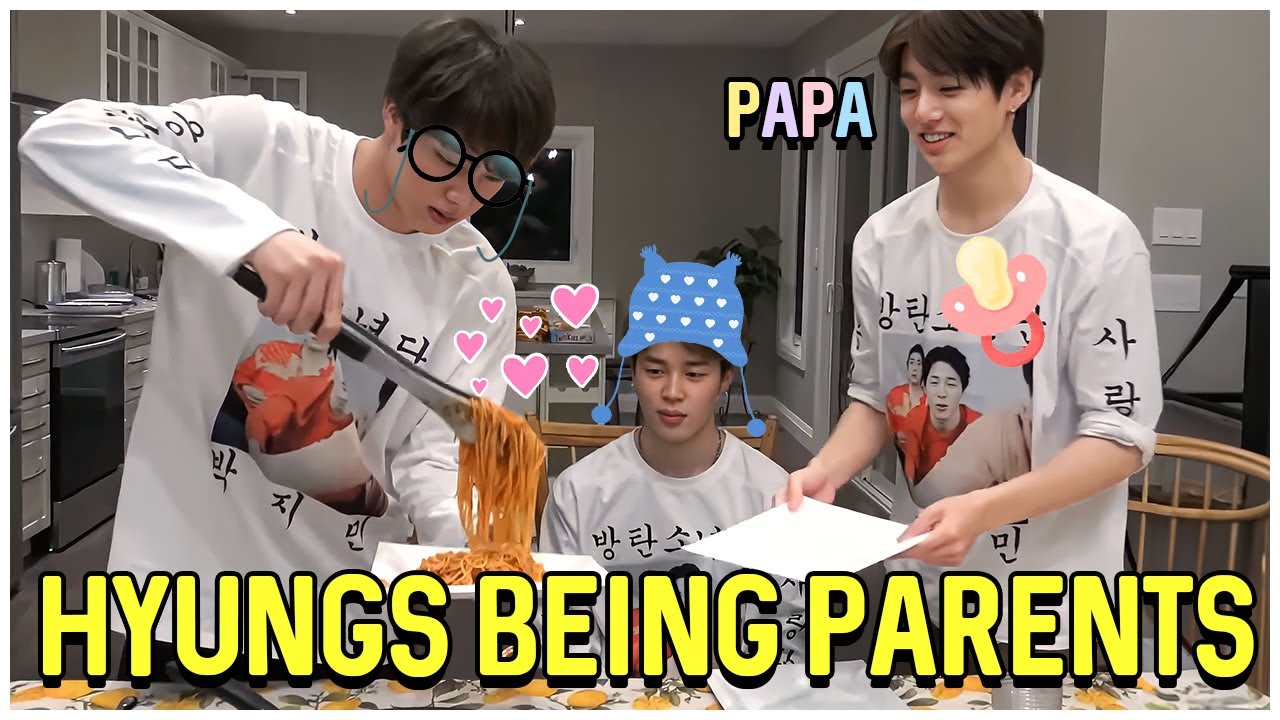 BTS Hyung Line Being The Best Parents Of Maknae Line