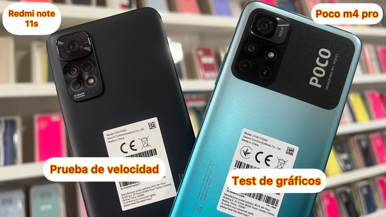 xiaomi redmi note 11s frente a Poco m4 pro [ test de potencia ] prueba de velocidad y gráficos