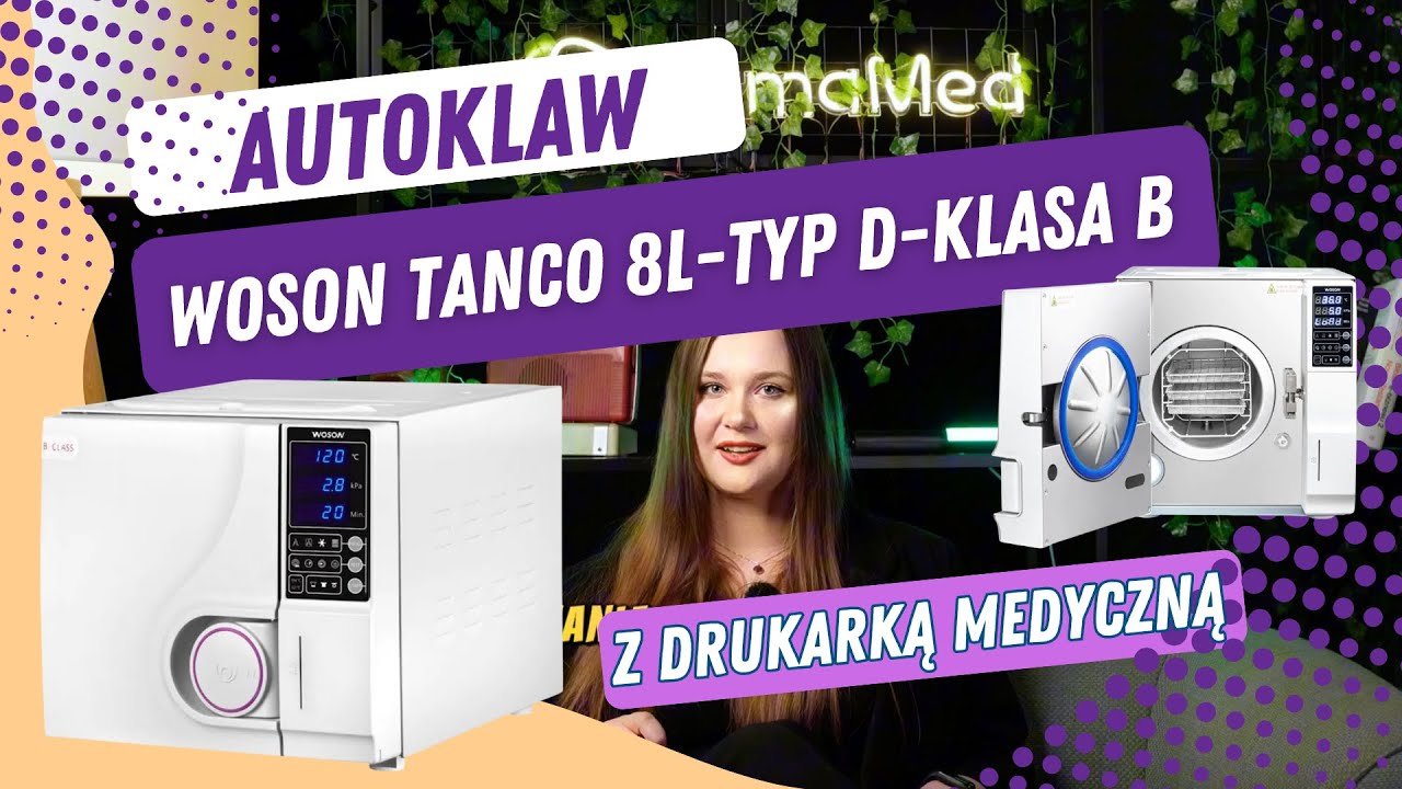 Jak działa Autoklaw Woson Tanco 8L Typ D? Instrukcja obsługi krok po kroku + praktyczne wskazówki