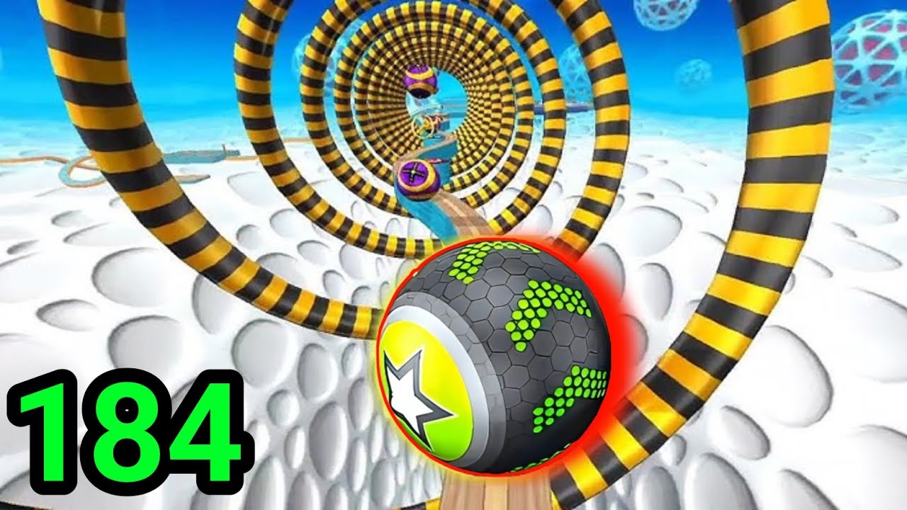Going Balls, SpeedRun, Going Balls Portal Run Gameplay Level 184