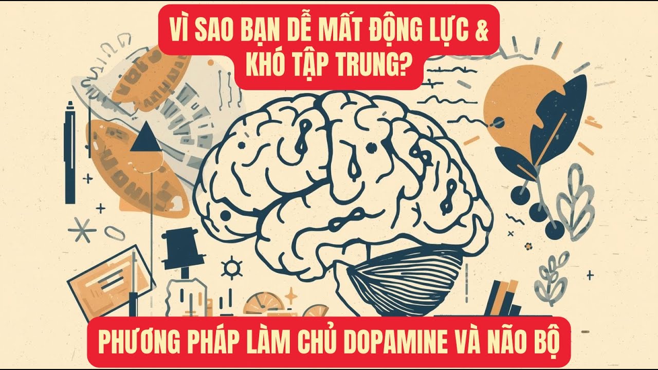 Vì Sao Bạn Dễ Mất Động Lực & Khó Tập Trung? Góc Nhìn Khoa Học Từ Dopamine Và Não Bộ