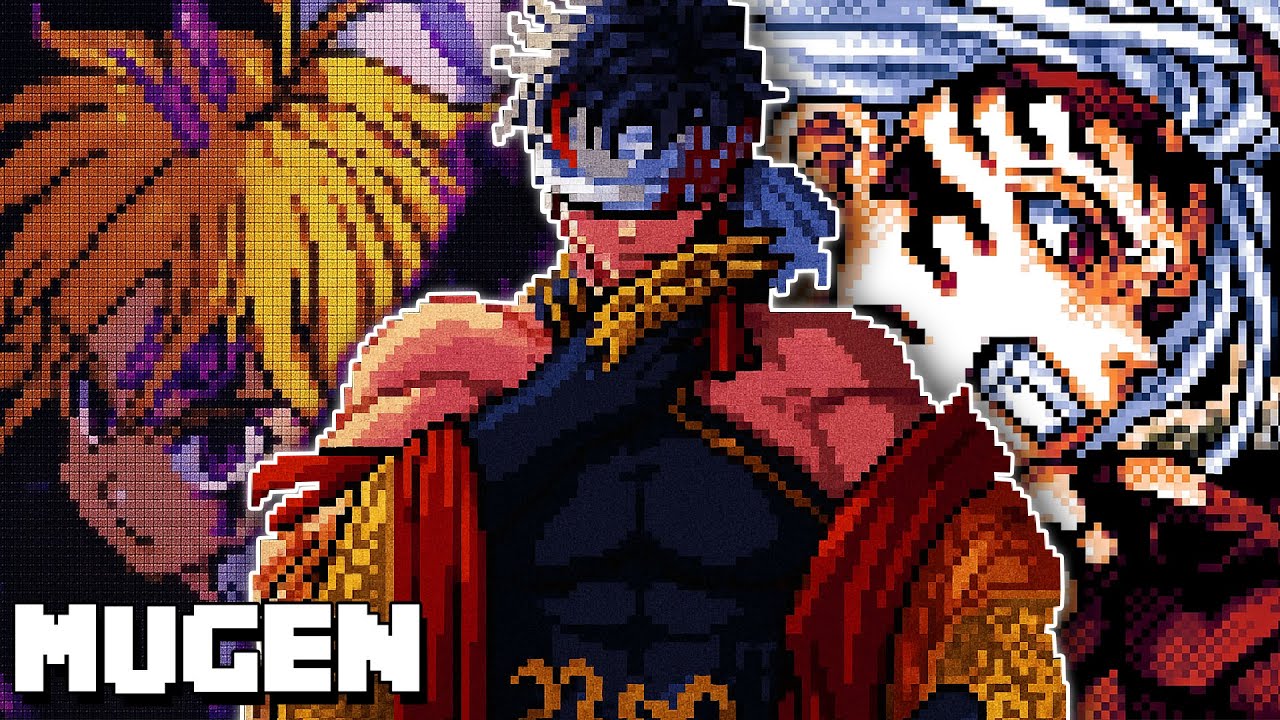 FIZ O APOCALIPSE NO MUGEN! HUMANOS VS DEMÔNIOS: QUEM VENCE?