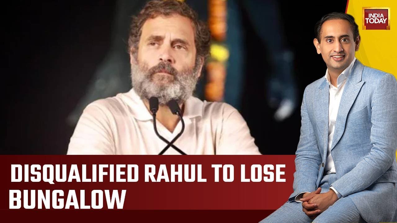 Newstrack With Rahul Kanwal Live: Disqualified Rahul To Lose Bungalow | Congress Goes On Offensive