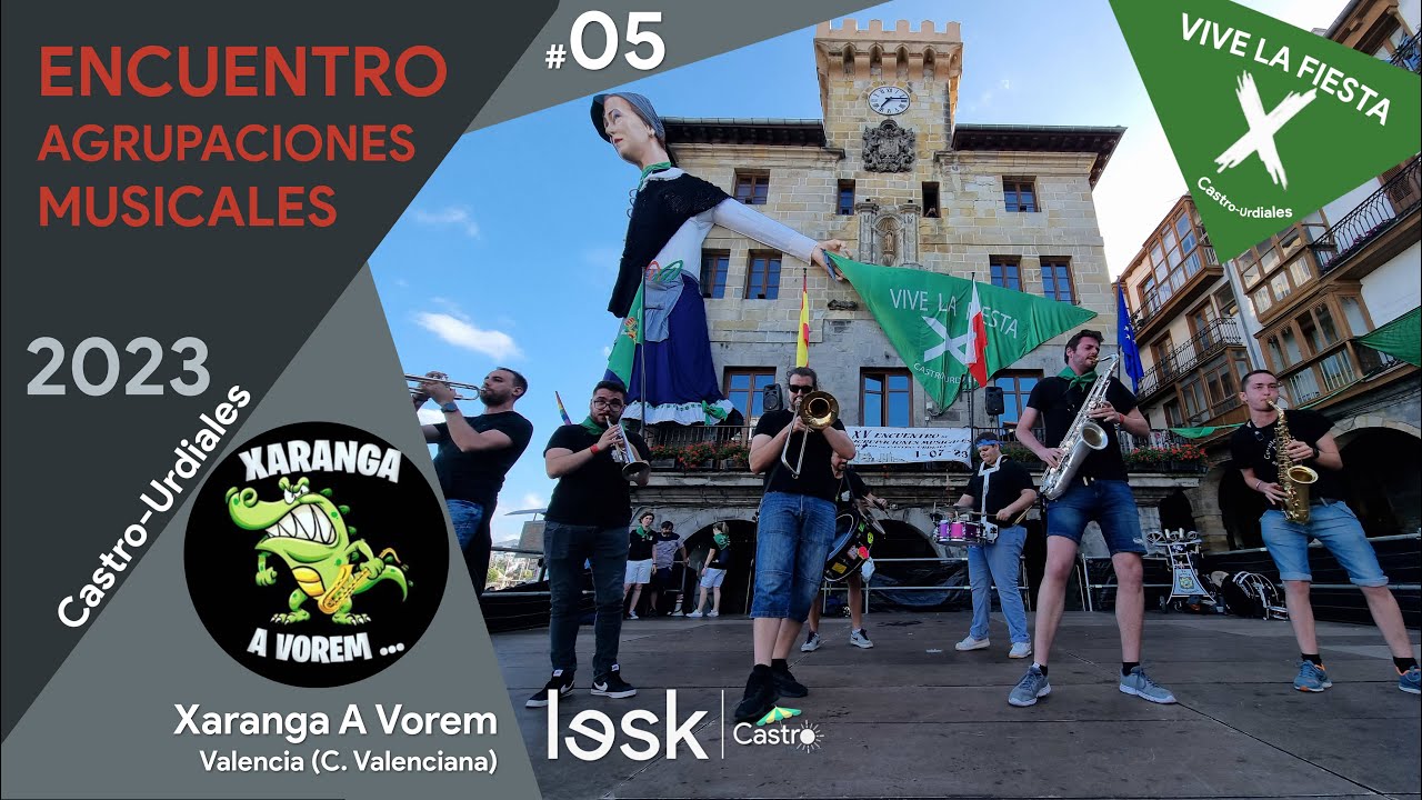 Xaranga A Vorem | XV Encuentro de Agrupaciones | Semana Grande 2023 | #summerLesk