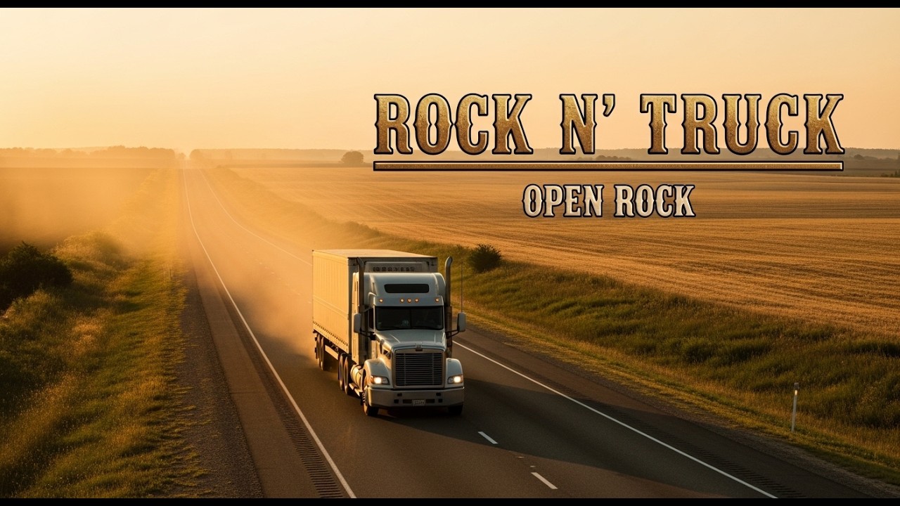 Road Warrior Rock – Heavy Guitar Truck Songs | Rock N Roll Las Vegas #RockMusic #TruckLife