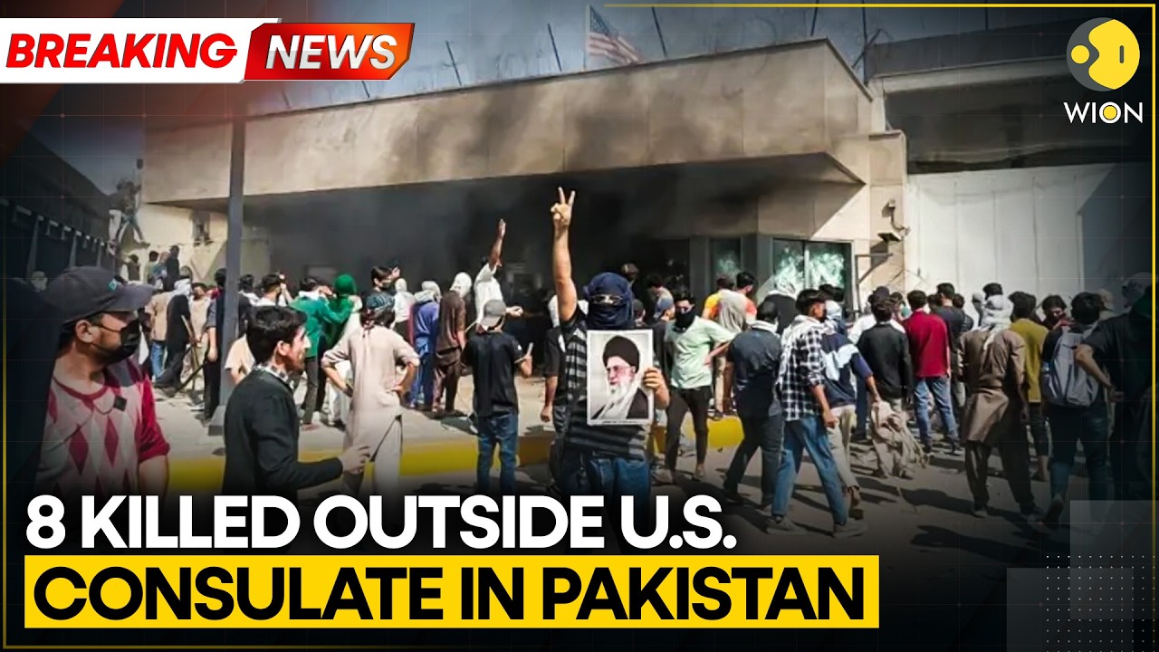 Iran-US War: 8 Killed In Pro-Iran Protest At US Consulate in Karachi, After Khamenei&rsquo;s Death