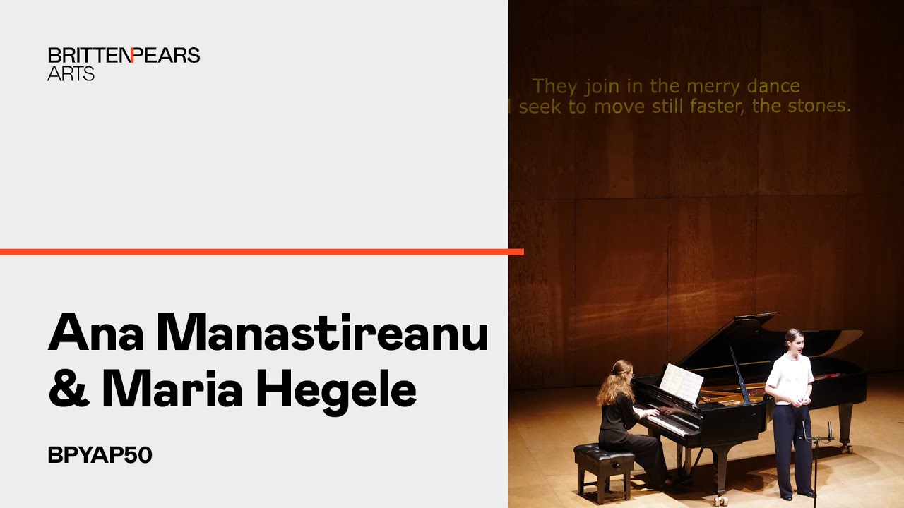 BPYAP50 - Ana Manastireanu & Maria Hegele: Die sch&ouml;ne M&uuml;llerin - 5. Am Feierabend / 10. Tr&auml;nenregen