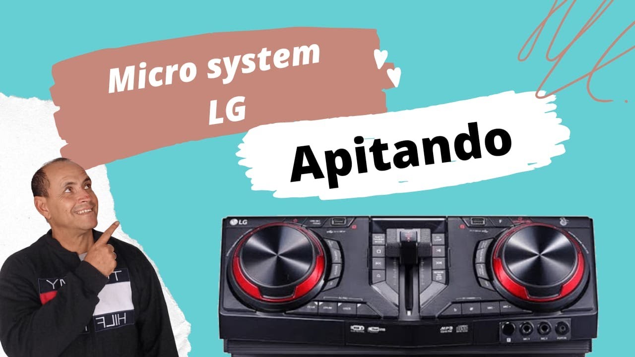 MINISYSTEM LG APITANDO