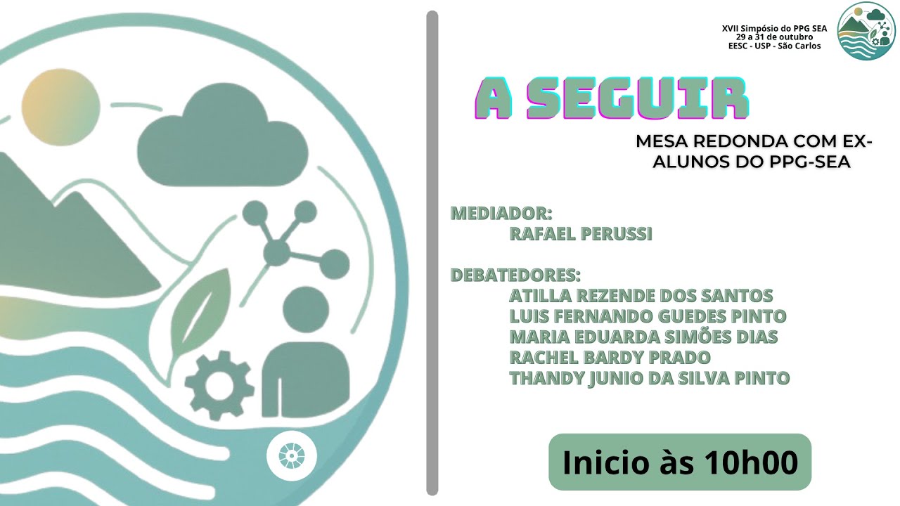 Mesa Redonda com Ex- Alunos do PPG-SEA