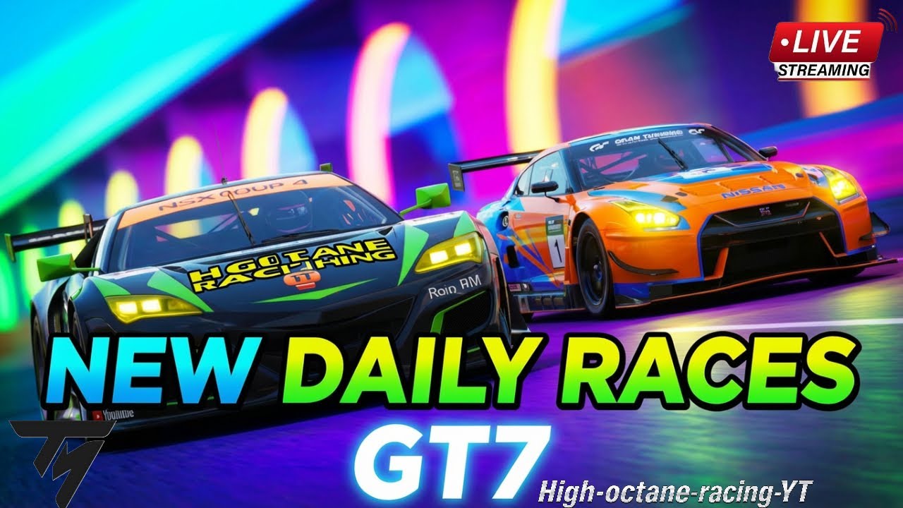 Rev Up for Daily GT7 Racing Action! #GT7LIVE #GranTurismo7LIVE