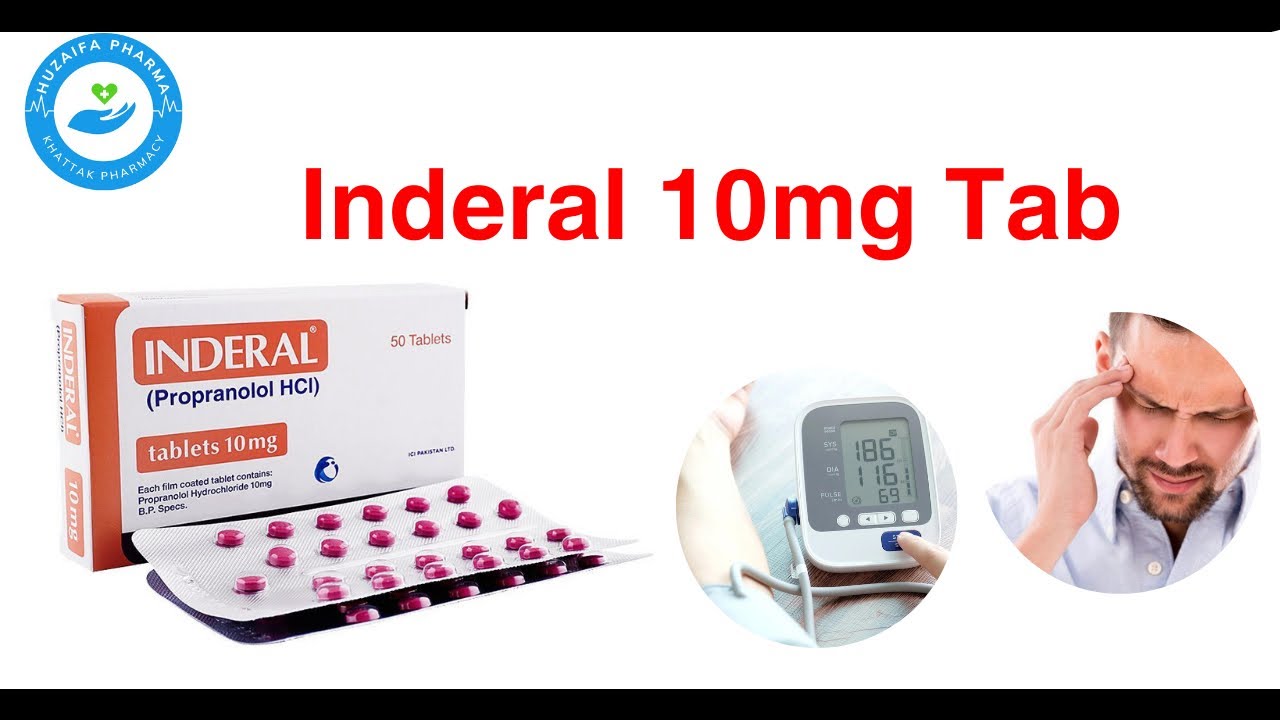 INDERAL 10mg Tablets Uses benefits and side effects (Propranolo HCI)