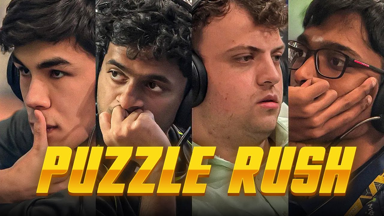How good are these GMs at Puzzle Rush | ft. Anish, Niemann, Pragg, Vidit, Grischuk and more