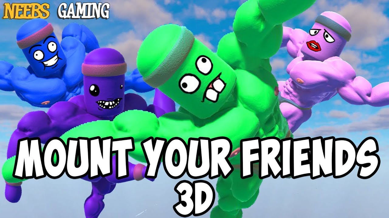 Mount Your Friends 3D: Hang On Man!