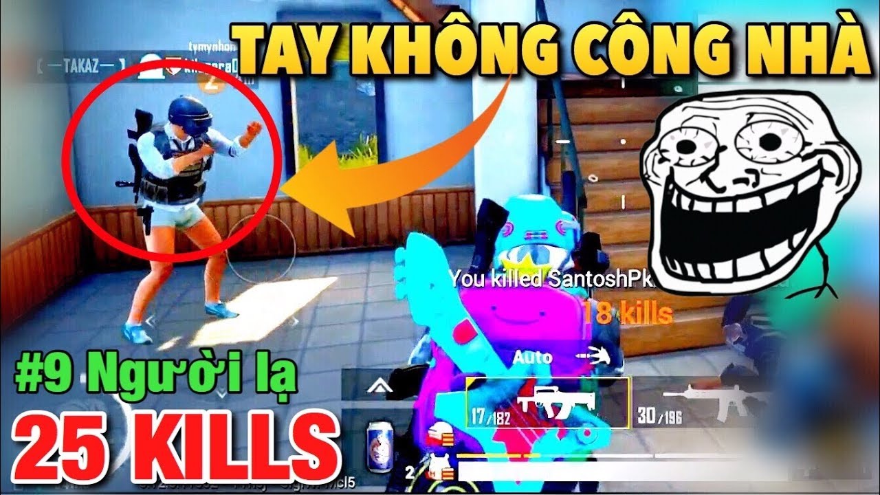 Gặp người lạ ngáo như BOT 😂| 25 KILLS Đồ sát hết MAP  |PUBG Mobile | T98
