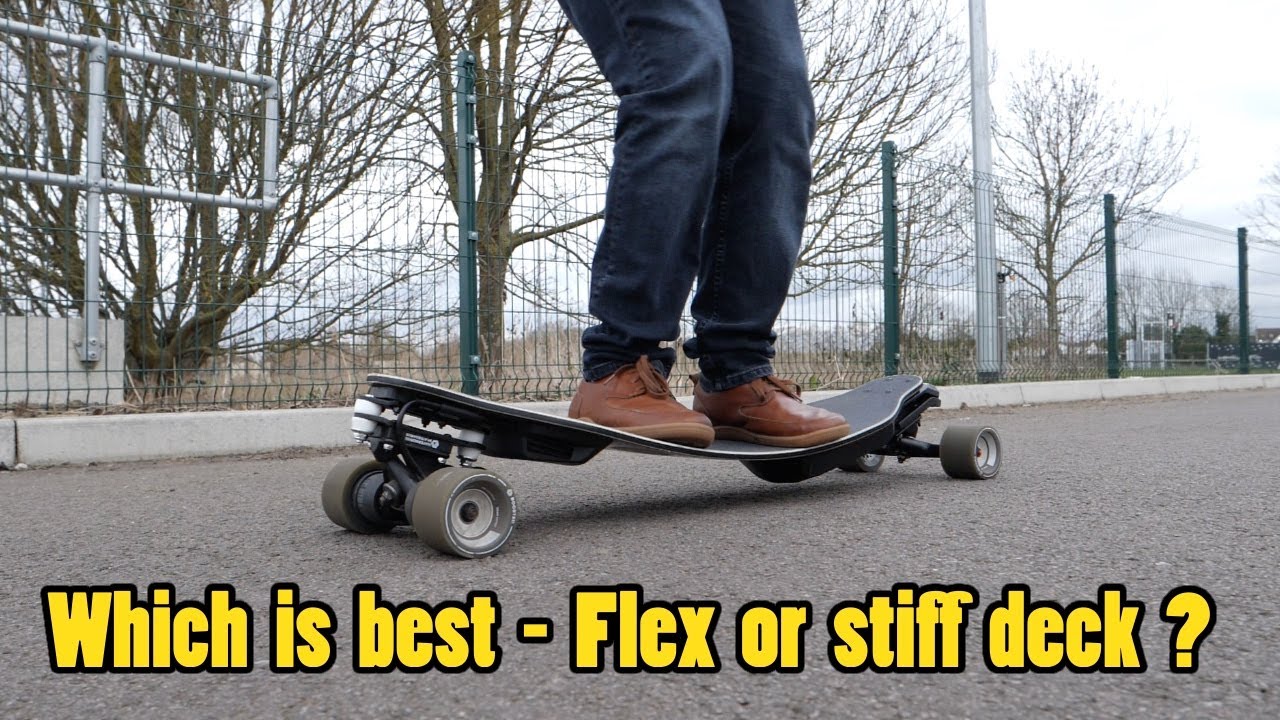 Flex deck vs Stiff electric skateboard deck - Which is best ? Podcast Episode  3