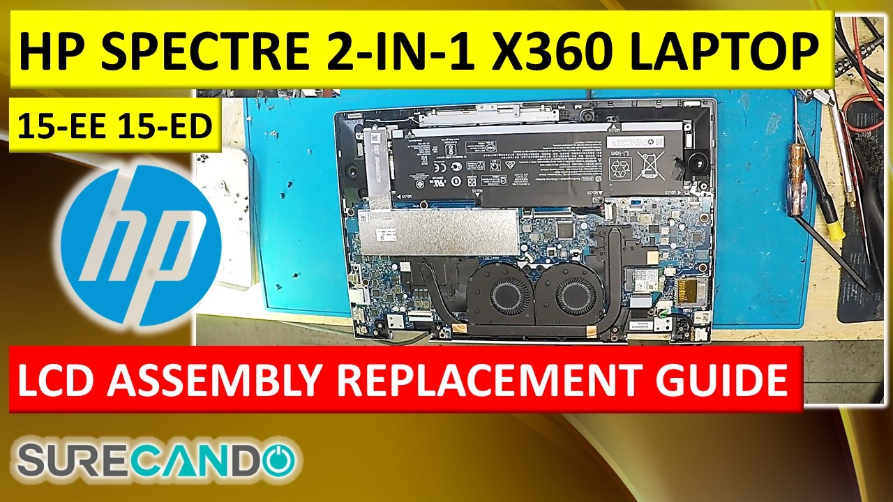 How to Replace HP Spectre x360 15