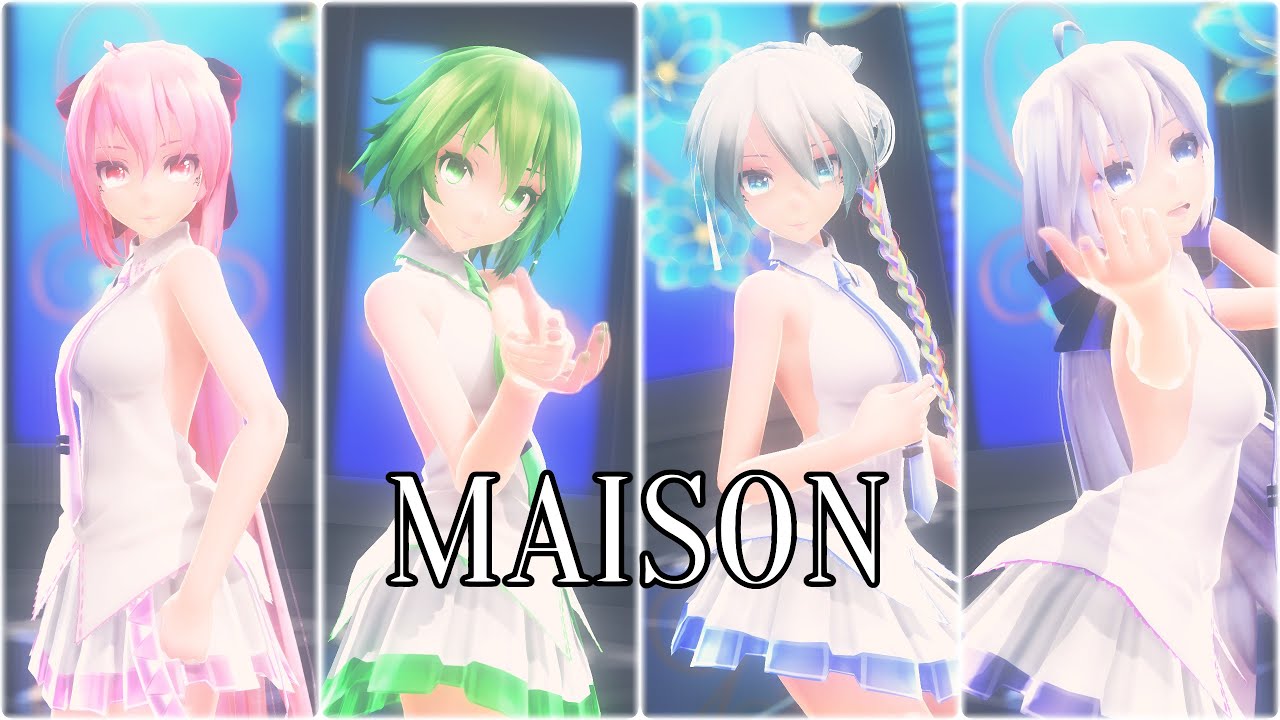 【MMD】Dreamcatcher - "MAISON"【Tda GUMI×YANHE×Haku×Luka】
