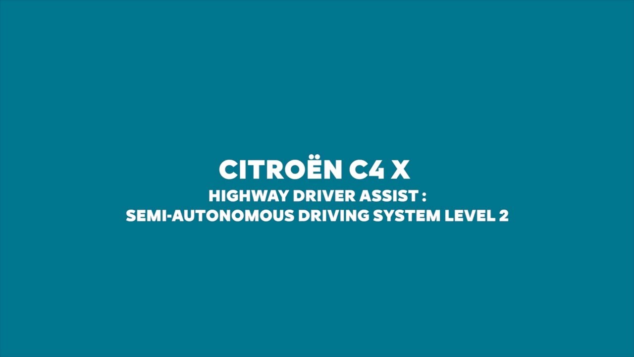New Citro&euml;n &euml;-C4 X Electric - Highway Driver Assist
