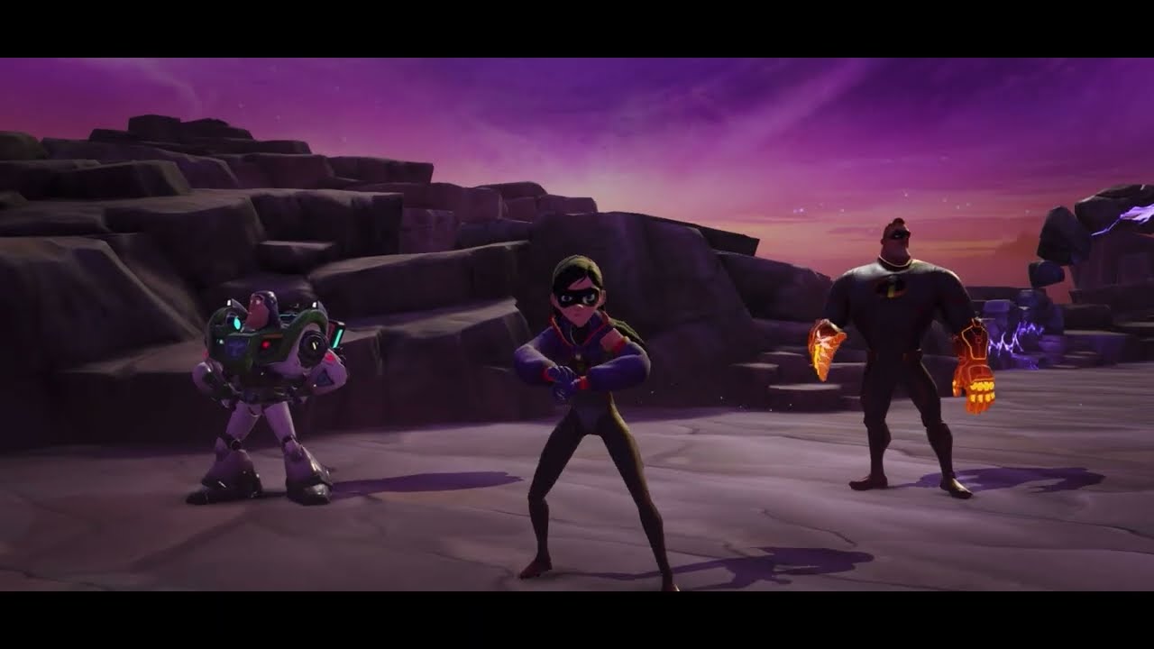 Mirrorverse - Dungeon - Mr. Incredible, Violet, Buzz Lightyear