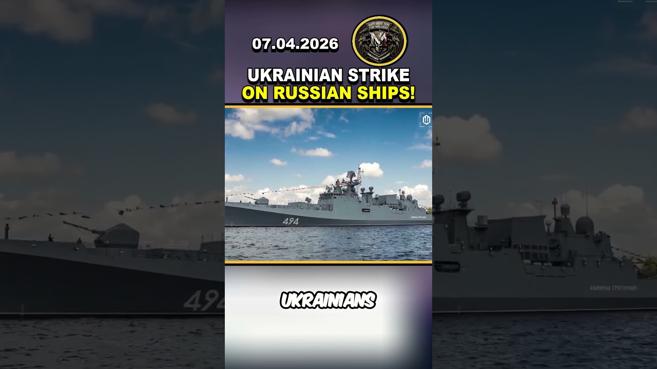 💥 RUSSIAN KALIBR CARRIER SHIP HIT? HUGE UKRAINIAN DRONE ATTACK! #russia #ukraine #news