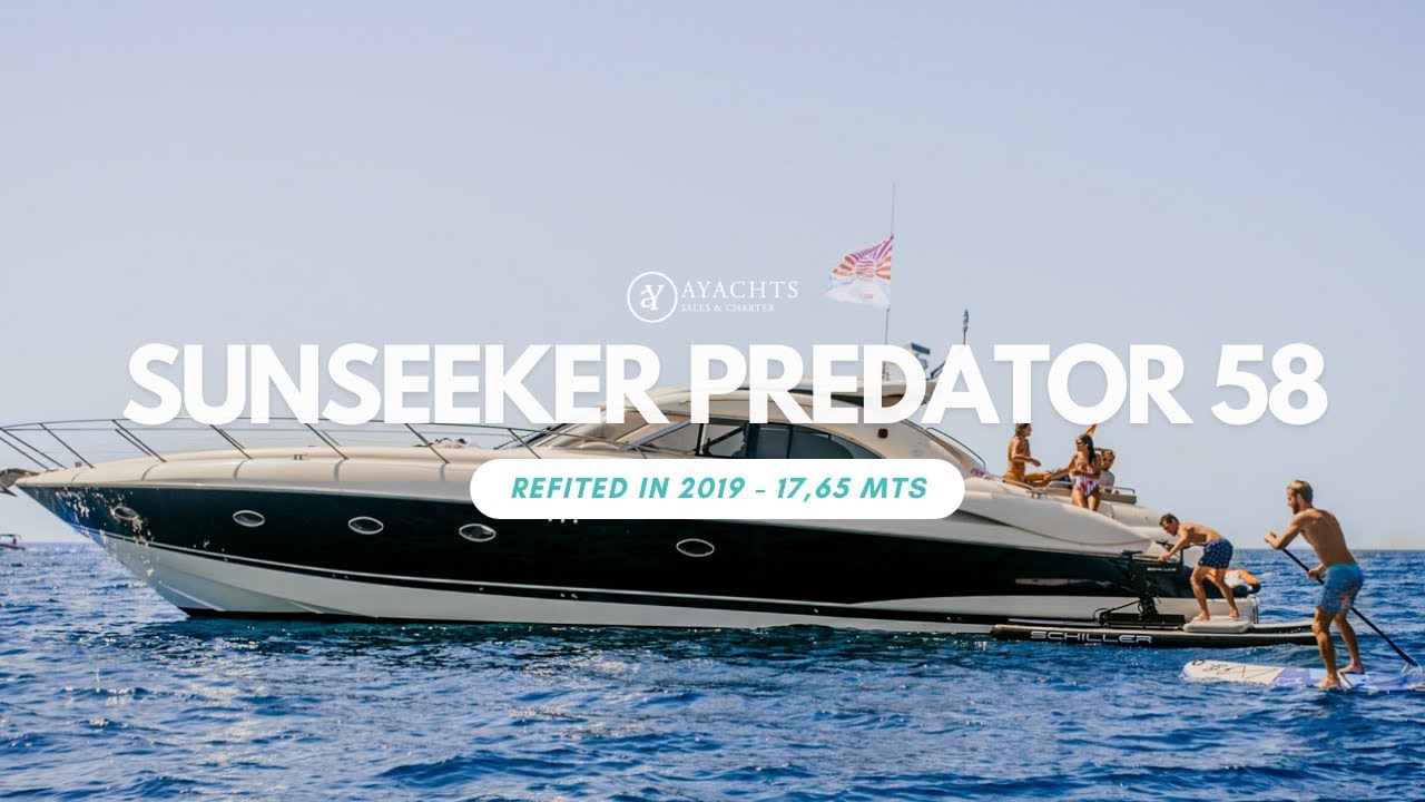 Yacht for sale Sunseeker Predator 58 (AYACHTS - BYV2312001)
