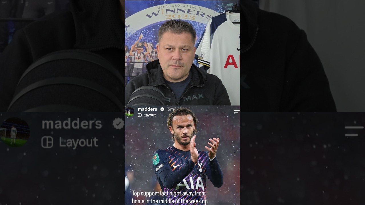 THE 60 SECOND SPURS NEWS UPDATE: Maddison's 