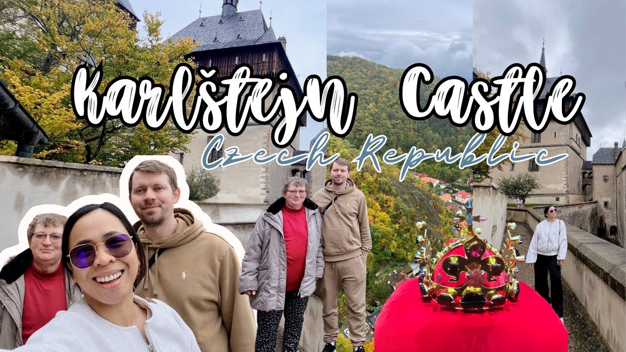 Explored Karlštejn Castle with Mamu (food tasting)