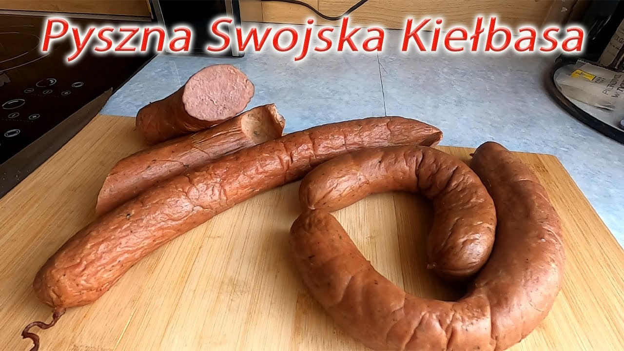 Wędzenie pysznej kiełbasy swojskiej - Cały proces od nabijania do gotowego wyrobu