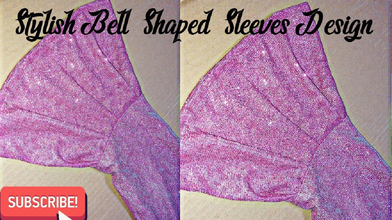 Trending Bell Shaped Sleeves Cutting & Stitching || Step by Step For Beginners|| Stylish Pattern 🔥🤩