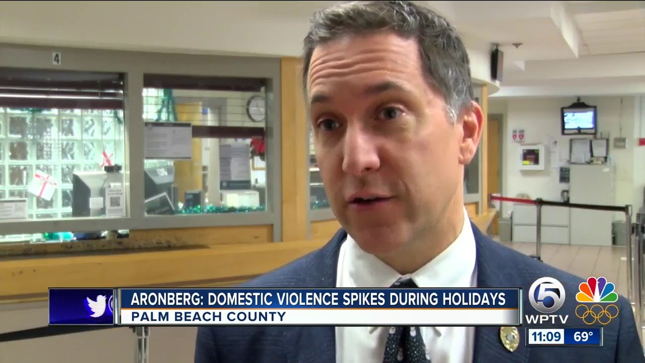 State Attorney Dave Aronberg covers court on Christmas