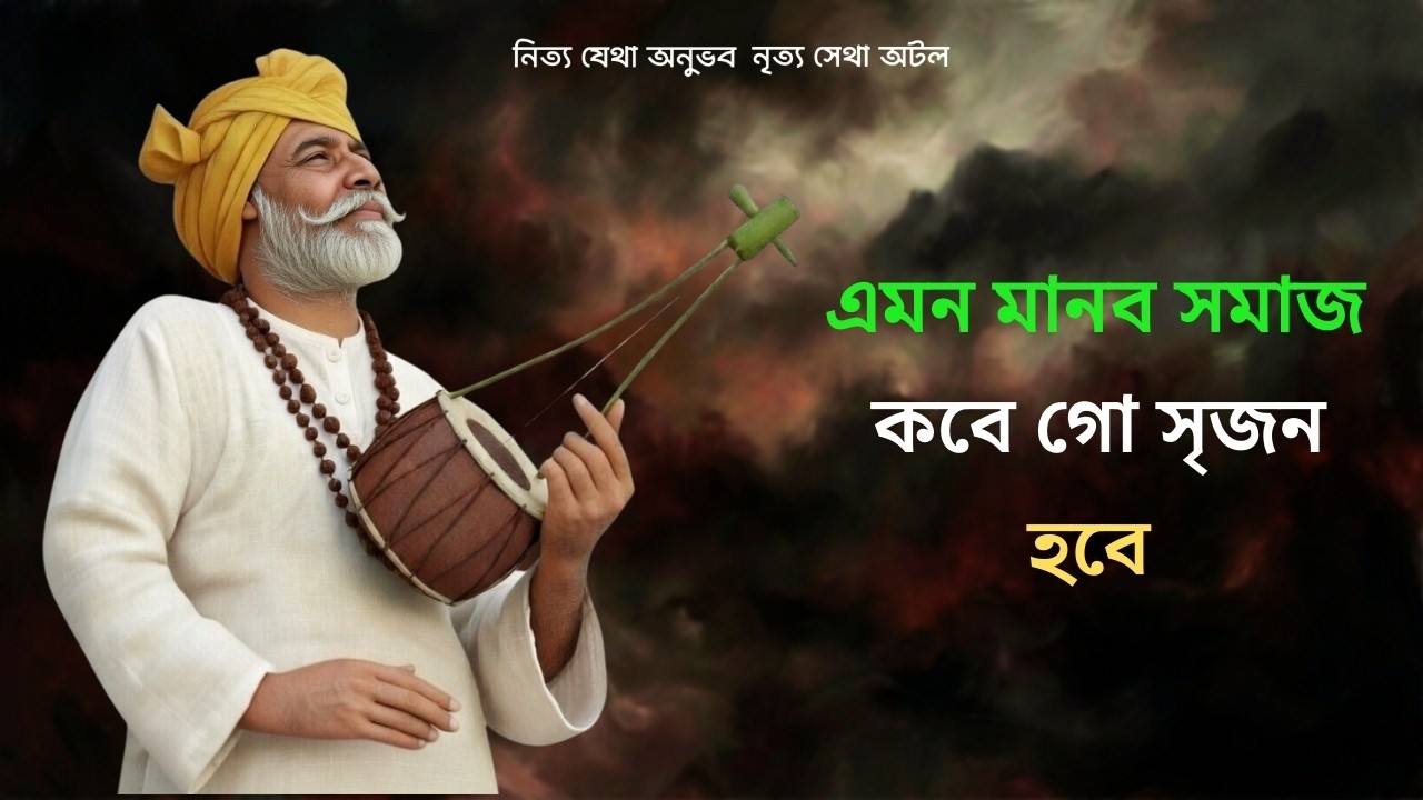 এমন মানব সমাজ কবে গো সৃজন হবে | Emon Manob Shomaj Kobe Go Srijon Hobe | lalon geeti