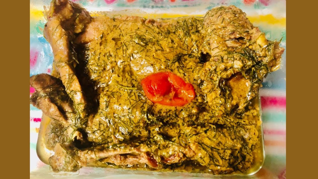 Cuisine gabonaise🇬🇦 - Cotis fumées à l'arachide et au nkumu